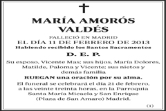 María Amorós Valdés